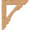 Ekena Millwork Olympic Slat Smooth Bracket, Western Red Cedar, 5 1/2"W x 32"D x 36"H BKT06X32X36OLY06SWR - alternate 4